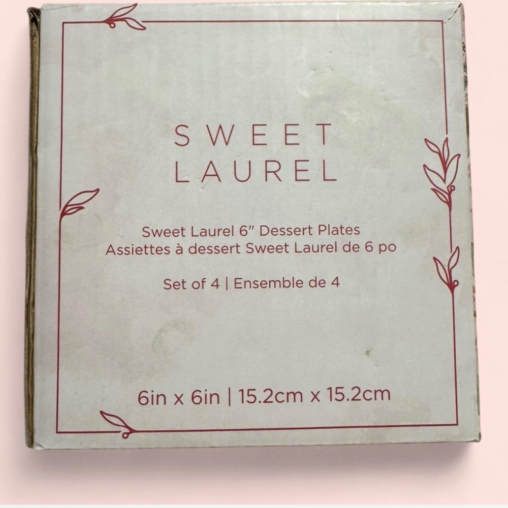 Dessert Plates Set - White